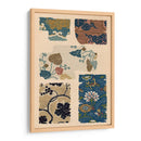 Diseño Textil Japonés Viii - Ema Seizan | Cuadro decorativo de Canvas Lab