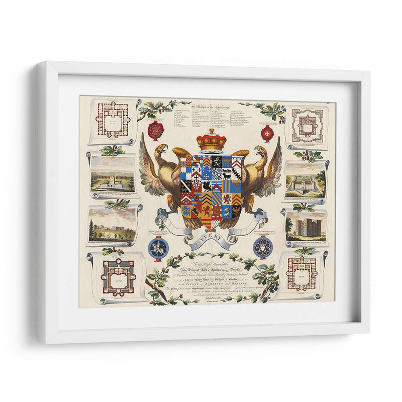 Baronagium Genealogicum - Sir William Segar | Cuadro decorativo de Canvas Lab