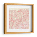 Patrones Degradados En Rojo I - June Erica Vess | Cuadro decorativo de Canvas Lab