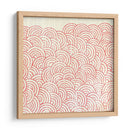 Patrones Degradados En Rojo I - June Erica Vess | Cuadro decorativo de Canvas Lab
