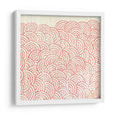 Patrones Degradados En Rojo I - June Erica Vess | Cuadro decorativo de Canvas Lab
