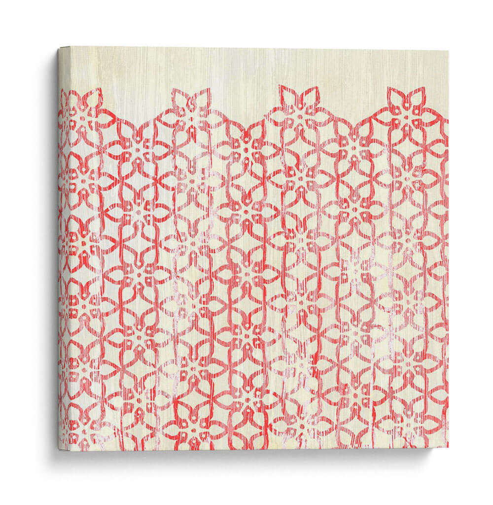 Patrones Degradados En Rojo Ix - June Erica Vess | Cuadro decorativo de Canvas Lab