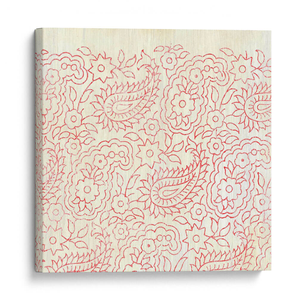 Patrones Degradados En Rojo Xi - June Erica Vess | Cuadro decorativo de Canvas Lab