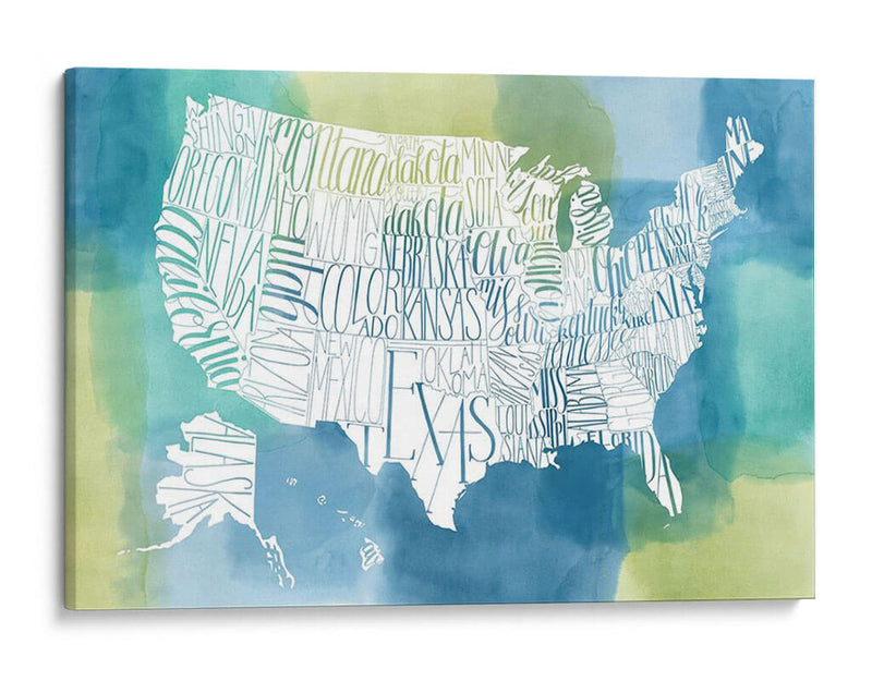 Patchwork Usa - Grace Popp | Cuadro decorativo de Canvas Lab