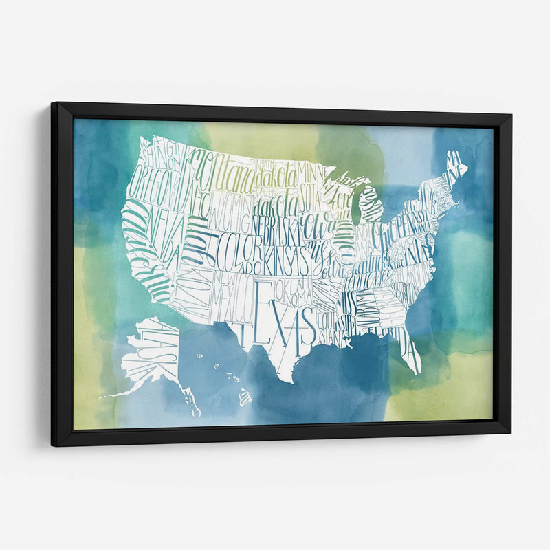 Patchwork Usa - Grace Popp | Cuadro decorativo de Canvas Lab