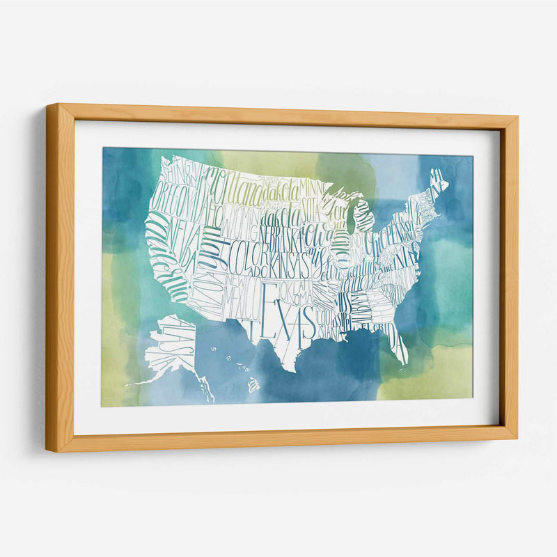 Patchwork Usa - Grace Popp | Cuadro decorativo de Canvas Lab