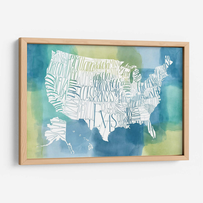 Patchwork Usa - Grace Popp | Cuadro decorativo de Canvas Lab