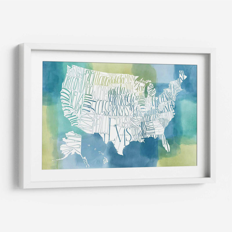 Patchwork Usa - Grace Popp | Cuadro decorativo de Canvas Lab