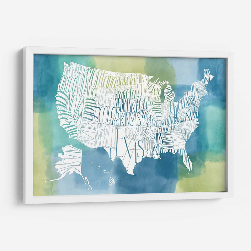 Patchwork Usa - Grace Popp | Cuadro decorativo de Canvas Lab