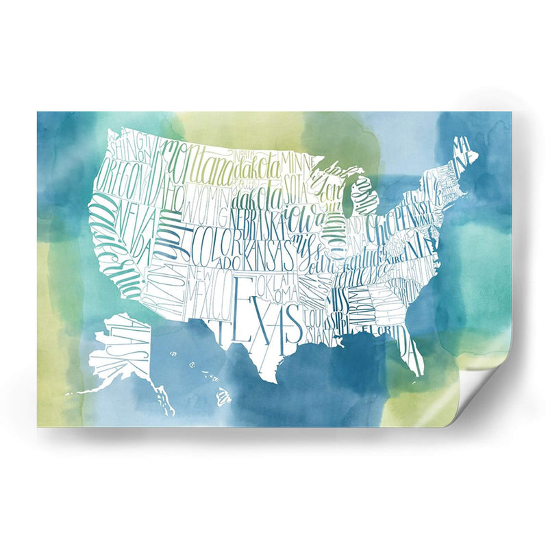 Patchwork Usa - Grace Popp | Cuadro decorativo de Canvas Lab