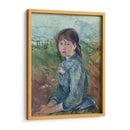 Aldeana nizarda - Berthe Morisot | Cuadro decorativo de Canvas Lab