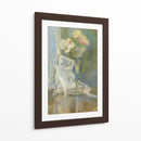Anémonas rosadas - Berthe Morisot | Cuadro decorativo de Canvas Lab