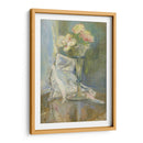 Anémonas rosadas - Berthe Morisot | Cuadro decorativo de Canvas Lab