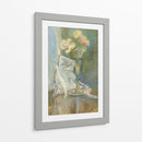 Anémonas rosadas - Berthe Morisot | Cuadro decorativo de Canvas Lab