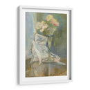 Anémonas rosadas - Berthe Morisot | Cuadro decorativo de Canvas Lab