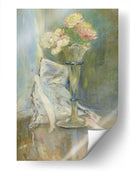 Anémonas rosadas - Berthe Morisot | Cuadro decorativo de Canvas Lab