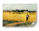 Campos de trigo - Berthe Morisot | Cuadro decorativo de Canvas Lab