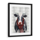Vaca Yuletide Ii - Victoria Borges | Cuadro decorativo de Canvas Lab