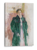 Chica con abrigo verde - Berthe Morisot | Cuadro decorativo de Canvas Lab