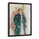 Chica con abrigo verde - Berthe Morisot | Cuadro decorativo de Canvas Lab
