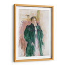 Chica con abrigo verde - Berthe Morisot | Cuadro decorativo de Canvas Lab