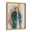 Chica con abrigo verde - Berthe Morisot | Cuadro decorativo de Canvas Lab