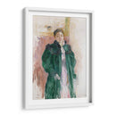 Chica con abrigo verde - Berthe Morisot | Cuadro decorativo de Canvas Lab