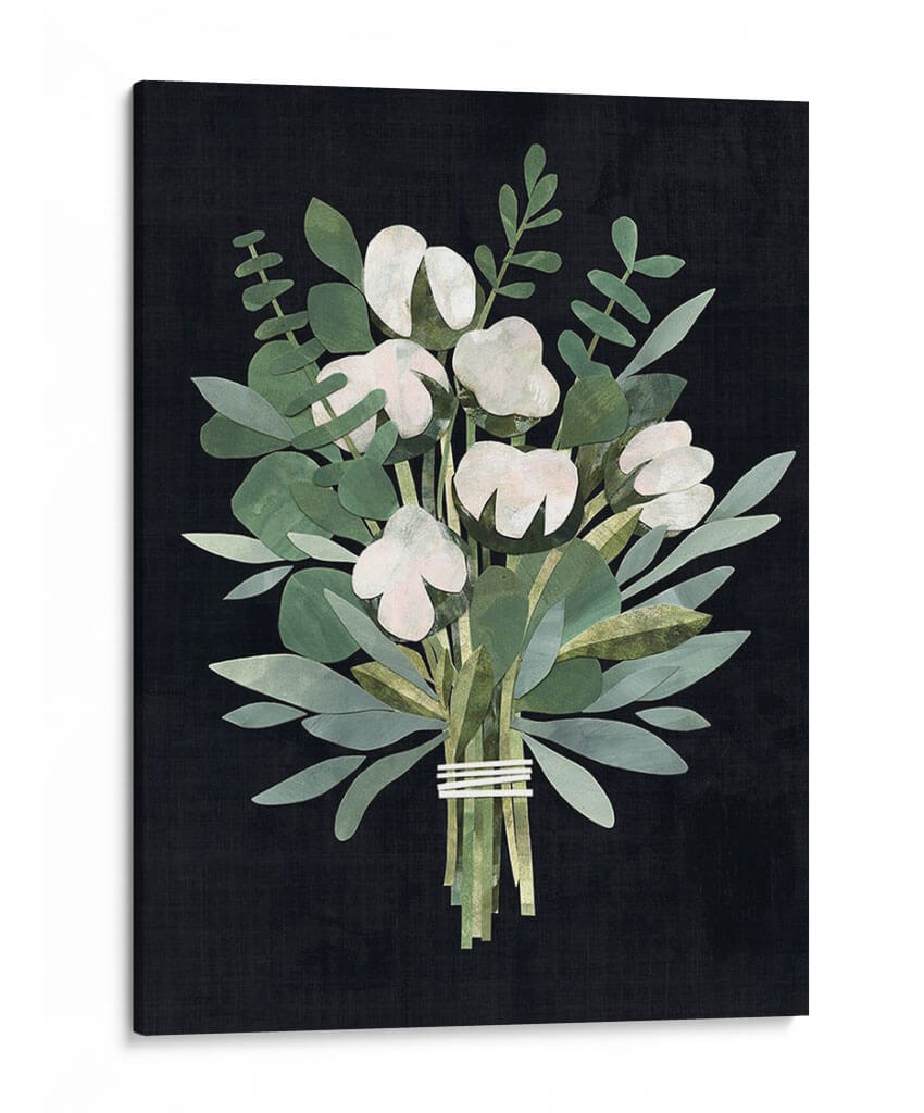 Cortar Papel Bouquet Ii - Victoria Borges | Cuadro decorativo de Canvas Lab