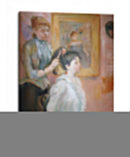 El peinado - Berthe Morisot | Cuadro decorativo de Canvas Lab
