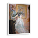 El peinado - Berthe Morisot | Cuadro decorativo de Canvas Lab