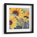 Girasoles En Acuarela Ii - Sandra Iafrate | Cuadro decorativo de Canvas Lab