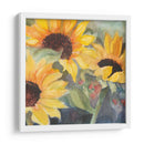 Girasoles En Acuarela Ii - Sandra Iafrate | Cuadro decorativo de Canvas Lab