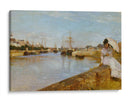 El puerto de Lorient - Berthe Morisot | Cuadro decorativo de Canvas Lab