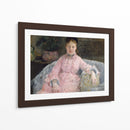 El vestido rosa - Berthe Morisot | Cuadro decorativo de Canvas Lab