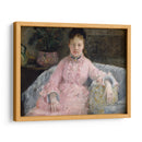 El vestido rosa - Berthe Morisot | Cuadro decorativo de Canvas Lab