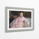 El vestido rosa - Berthe Morisot | Cuadro decorativo de Canvas Lab