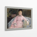 El vestido rosa - Berthe Morisot | Cuadro decorativo de Canvas Lab