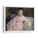 El vestido rosa - Berthe Morisot | Cuadro decorativo de Canvas Lab
