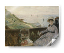 En la terraza - Berthe Morisot | Cuadro decorativo de Canvas Lab