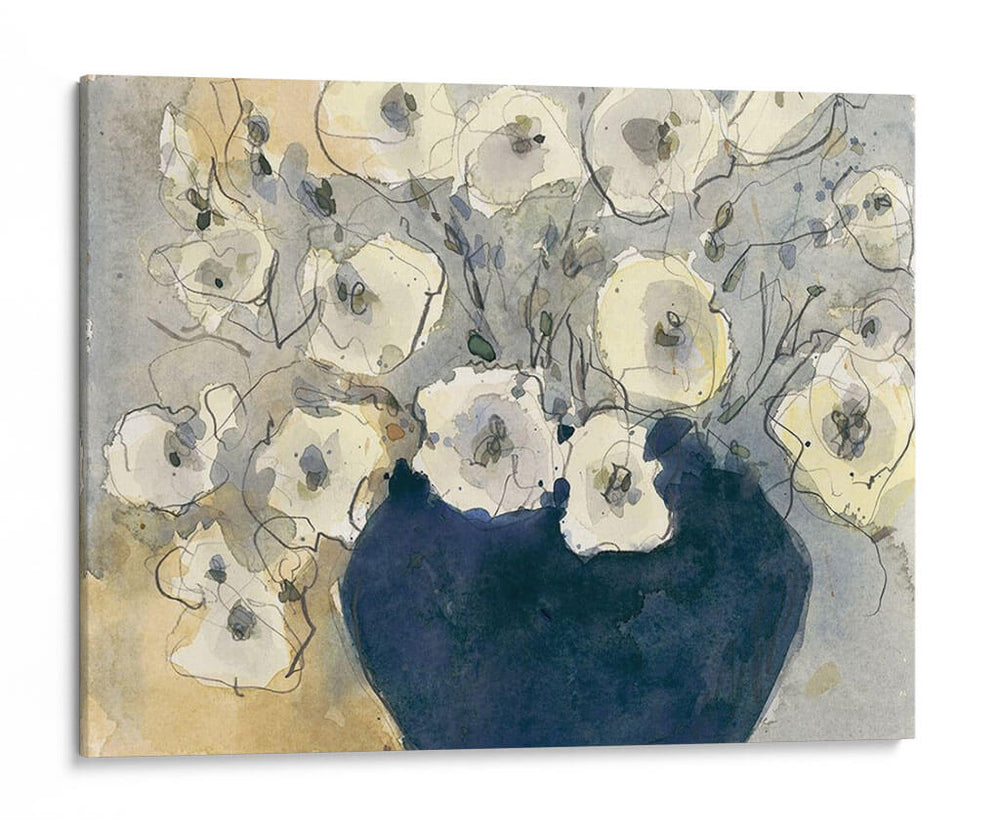 Estudio De La Flor Blanca I - Samuel Dixon | Cuadro decorativo de Canvas Lab