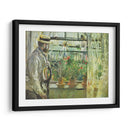 Eugène Manet en la Isla de Wight - Berthe Morisot | Cuadro decorativo de Canvas Lab