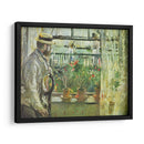 Eugène Manet en la Isla de Wight - Berthe Morisot | Cuadro decorativo de Canvas Lab