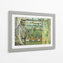 Eugène Manet en la Isla de Wight - Berthe Morisot | Cuadro decorativo de Canvas Lab