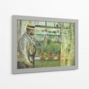 Eugène Manet en la Isla de Wight - Berthe Morisot | Cuadro decorativo de Canvas Lab
