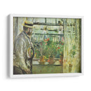 Eugène Manet en la Isla de Wight - Berthe Morisot | Cuadro decorativo de Canvas Lab