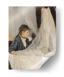 La cuna - Berthe Morisot | Cuadro decorativo de Canvas Lab