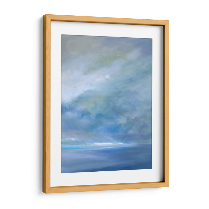 Tríptico De Luz Celestial Iii - Sheila Finch | Cuadro decorativo de Canvas Lab