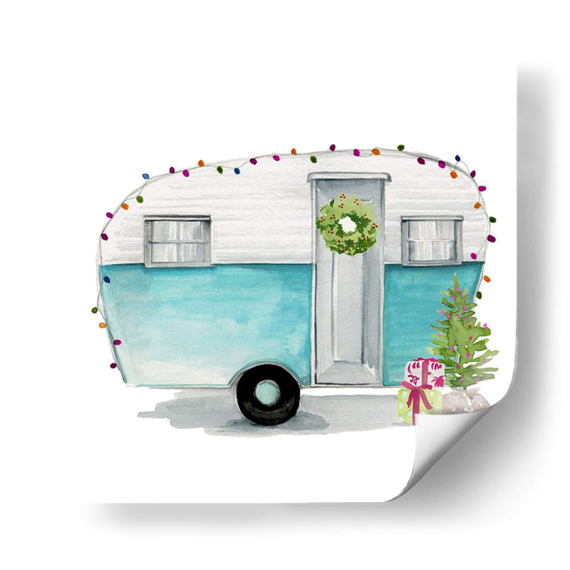 Coches De Navidad Ii - Jennifer Paxton Parker | Cuadro decorativo de Canvas Lab