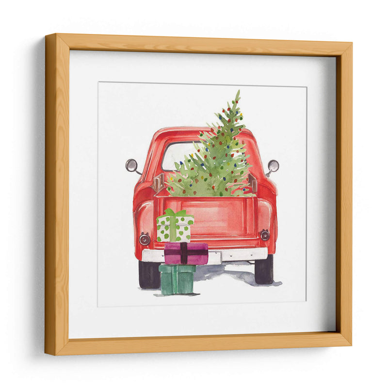 Coches De Navidad Iii - Jennifer Paxton Parker | Cuadro decorativo de Canvas Lab