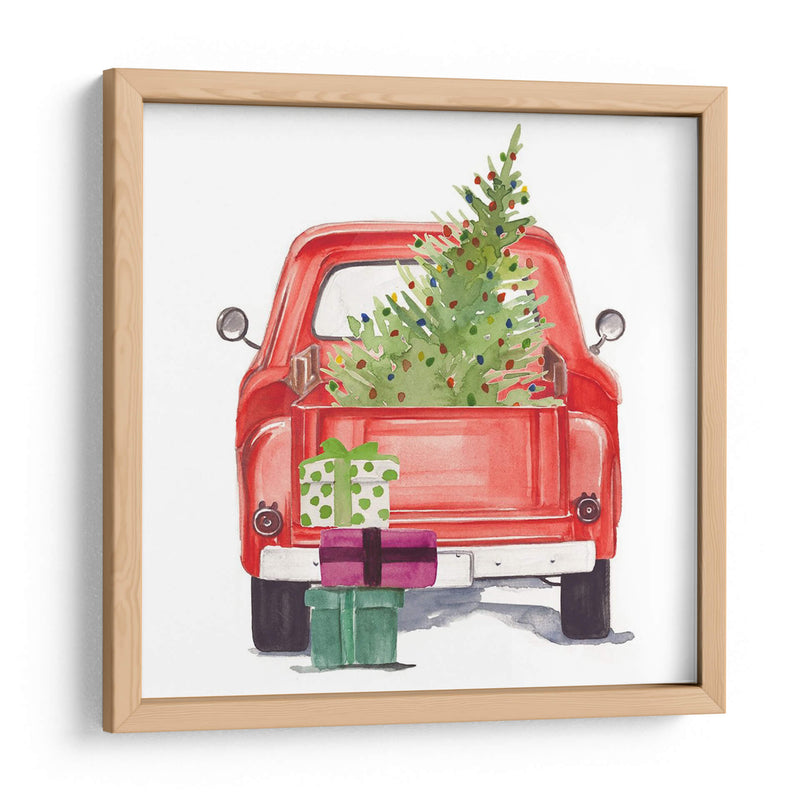 Coches De Navidad Iii - Jennifer Paxton Parker | Cuadro decorativo de Canvas Lab